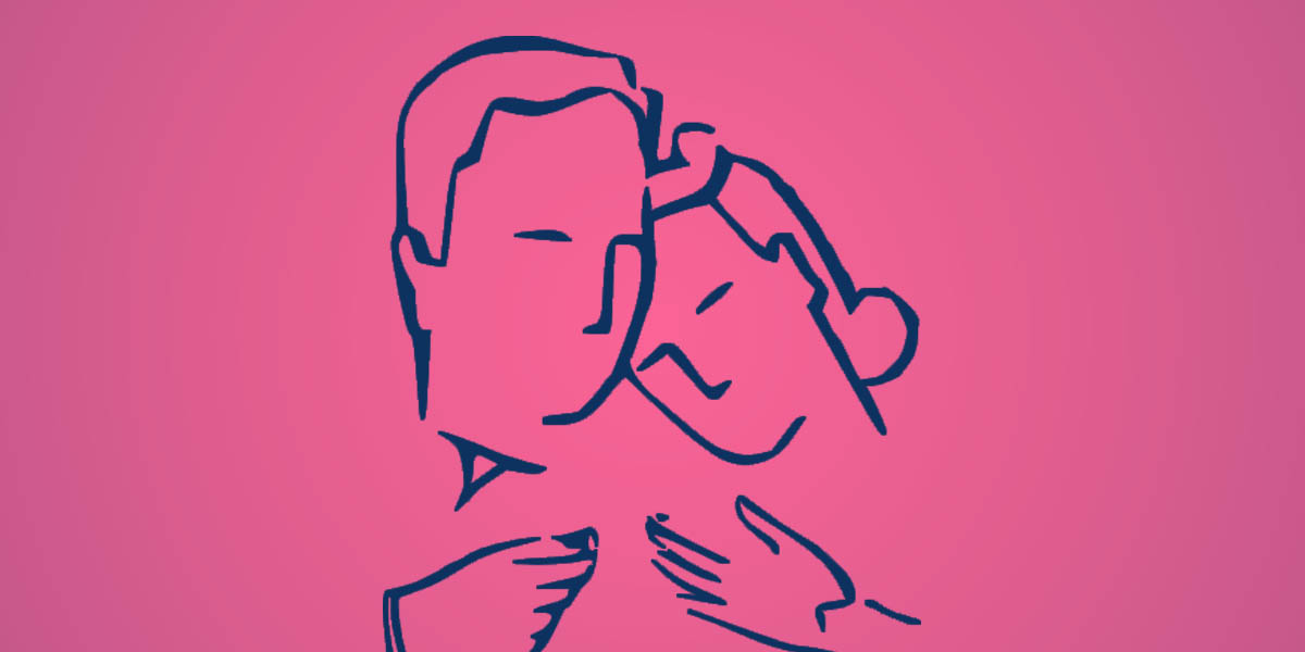Ilustrasi pasangan.
